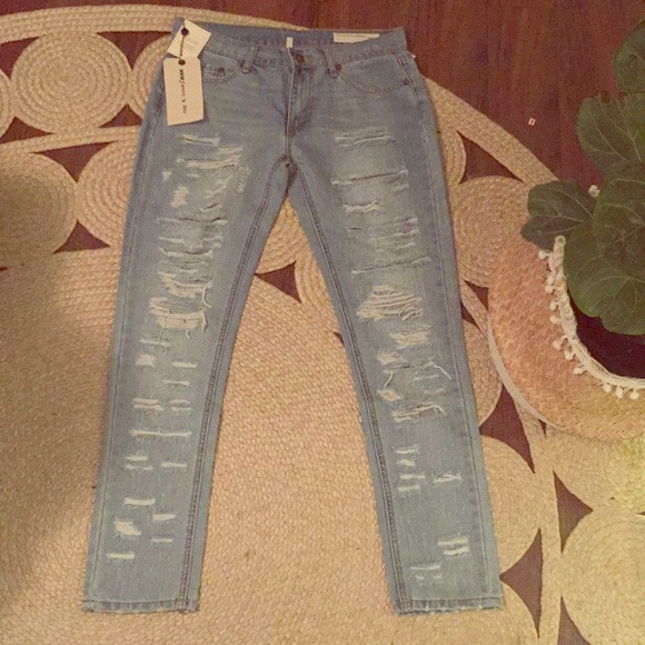 rag & bone Denim - Rag & Bone Distressed Jeans